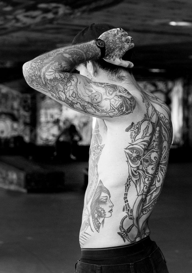 Personal Branding, skater in Central London